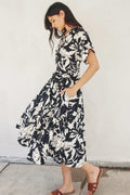 Love Letter Wrap Midi Dress