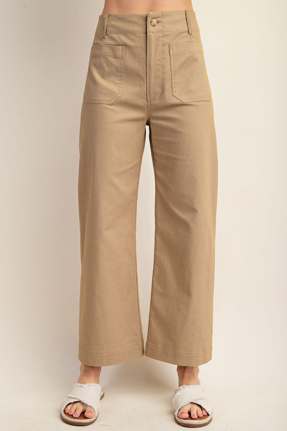 Ankle Cropped Summer Pants