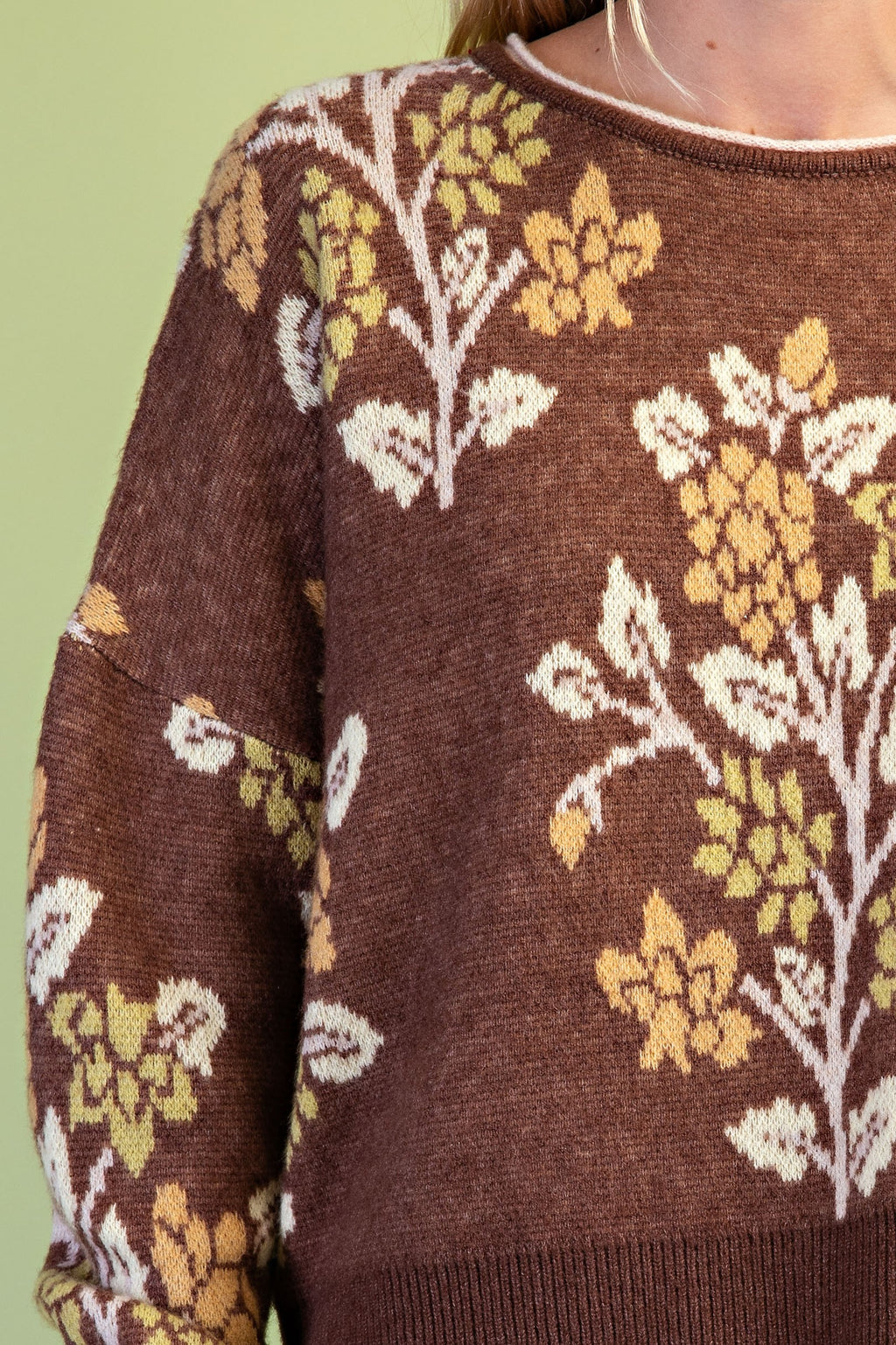 Tree Print Sweater