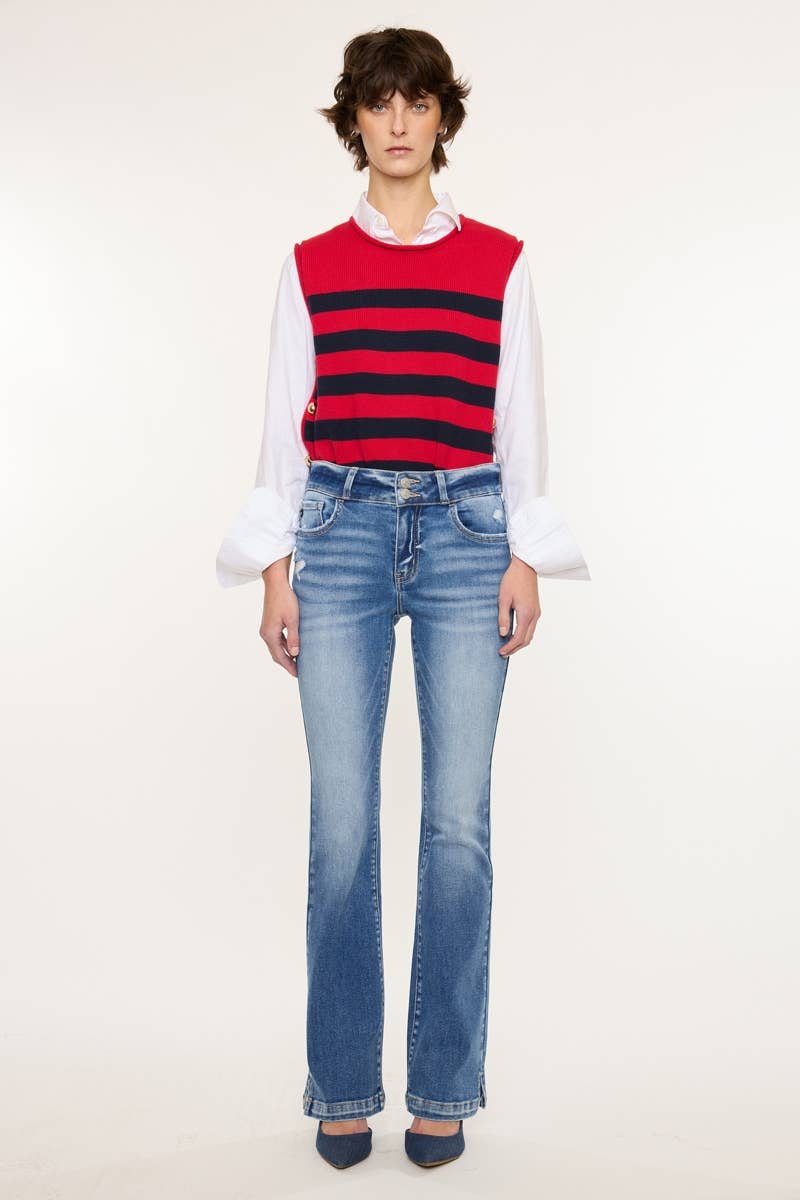 KAN CAN EDEN MID RISE BOOTCUT-KC20119M