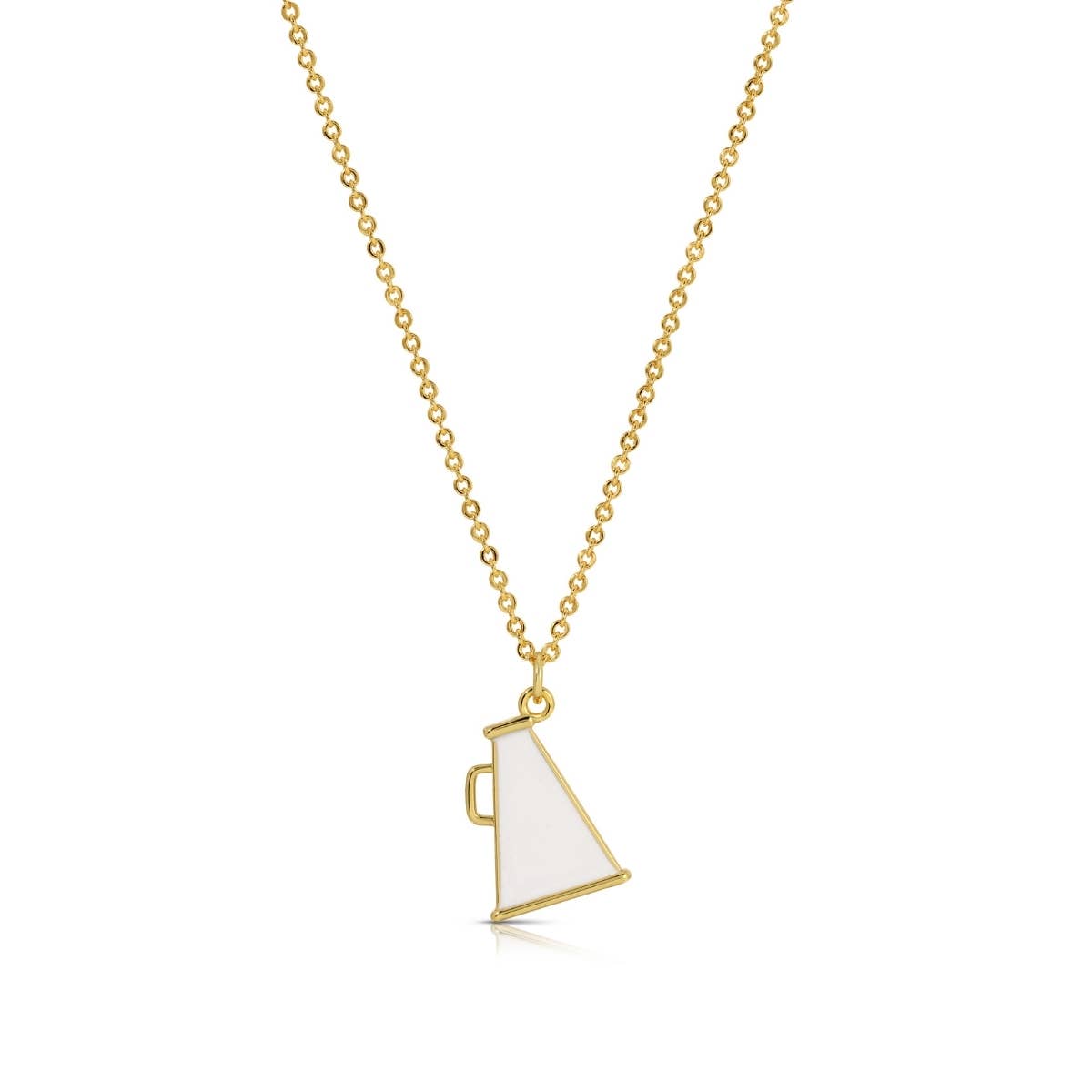 Gameday Spirit! Enamel Megaphone Necklace