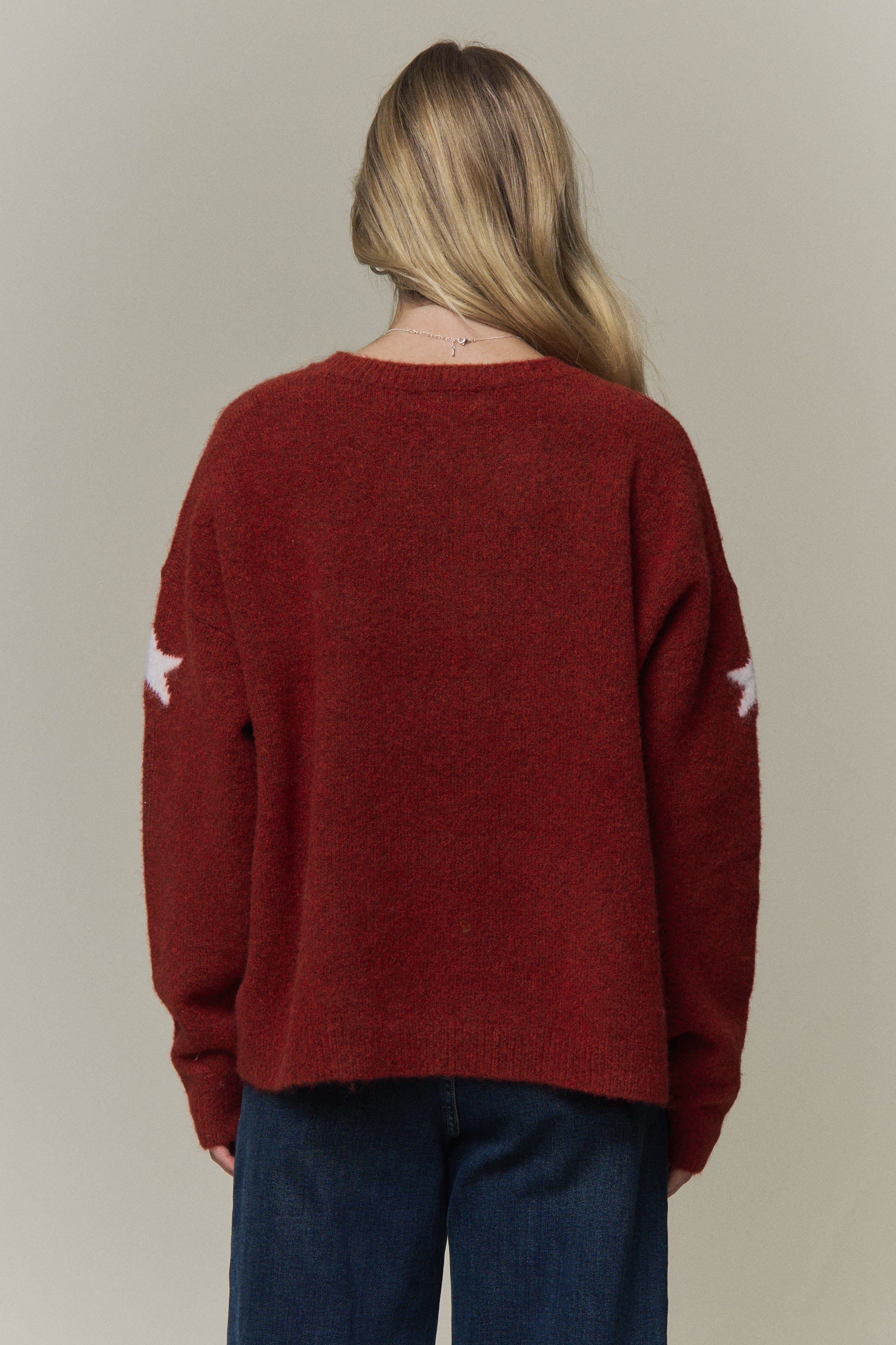 Festive Christmas Tree Knit Sweater