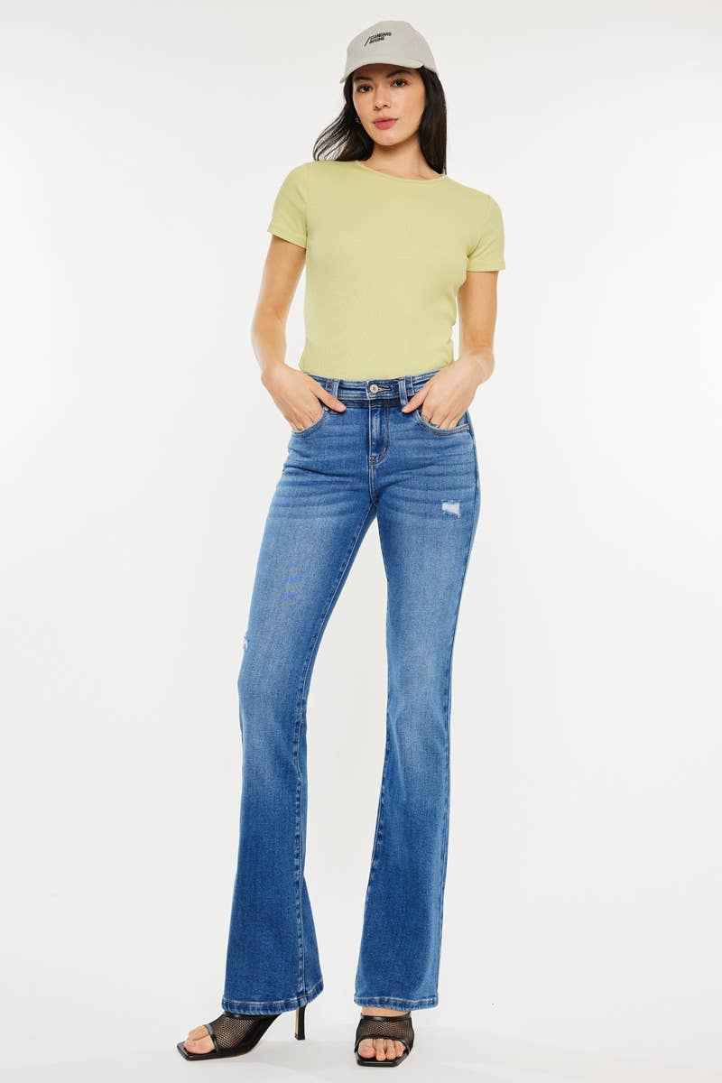 KAN CAN MID RISE BOOTCUT-KC9394M