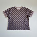 Brown Print T-shirt