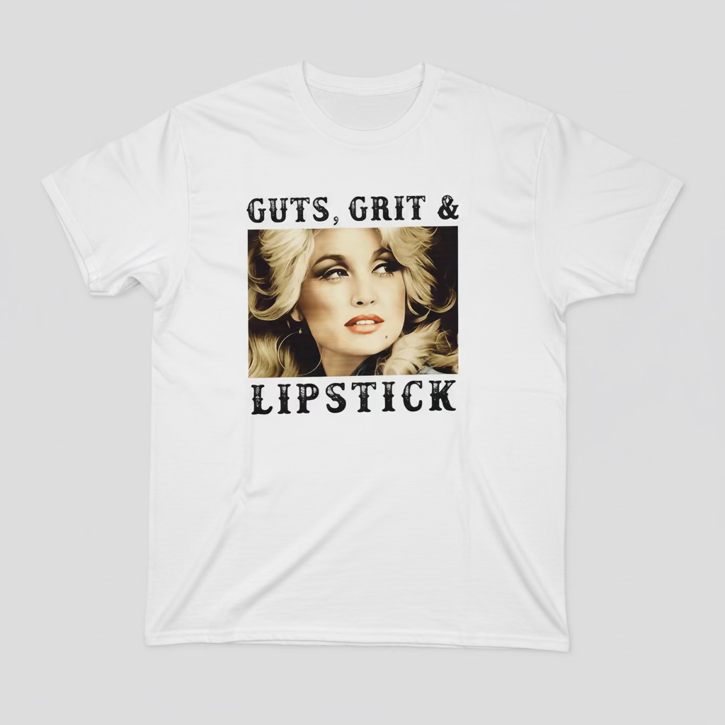 Guts, Grit & Lipstick Dolly T-shirt