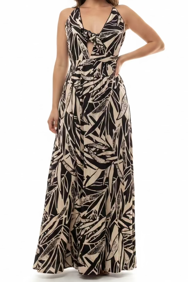 Long Floral Maxi Dress