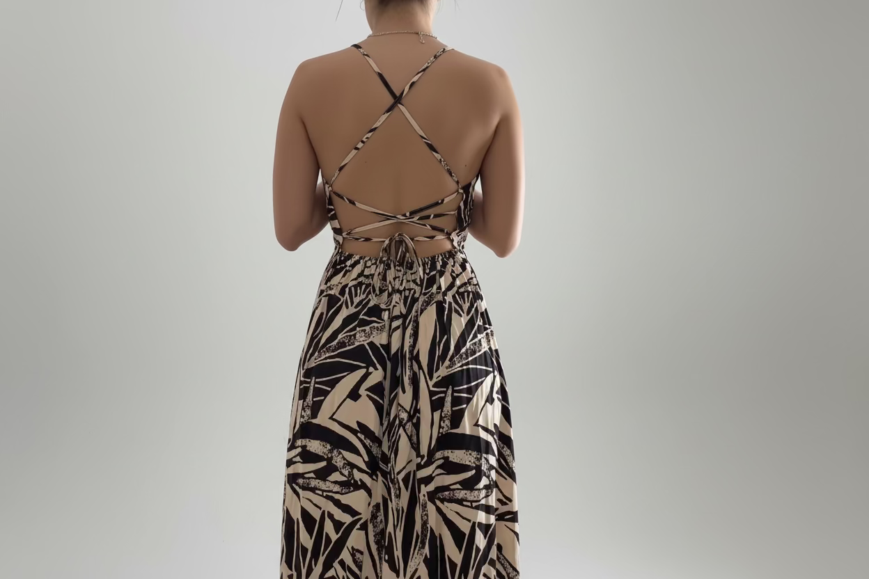 Long Floral Maxi Dress
