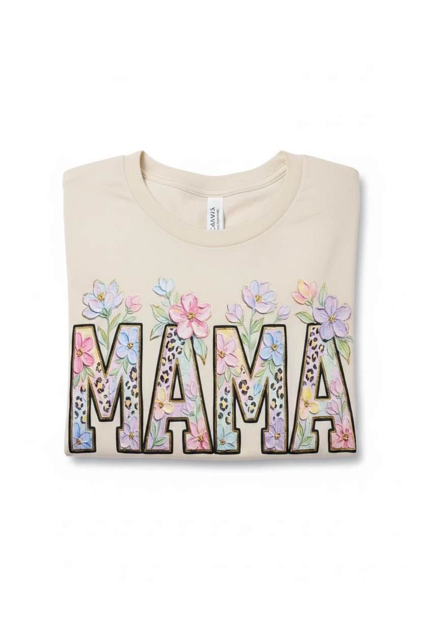 Mama Floral T-shirt
