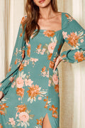 Made For You Slit Midi Dress