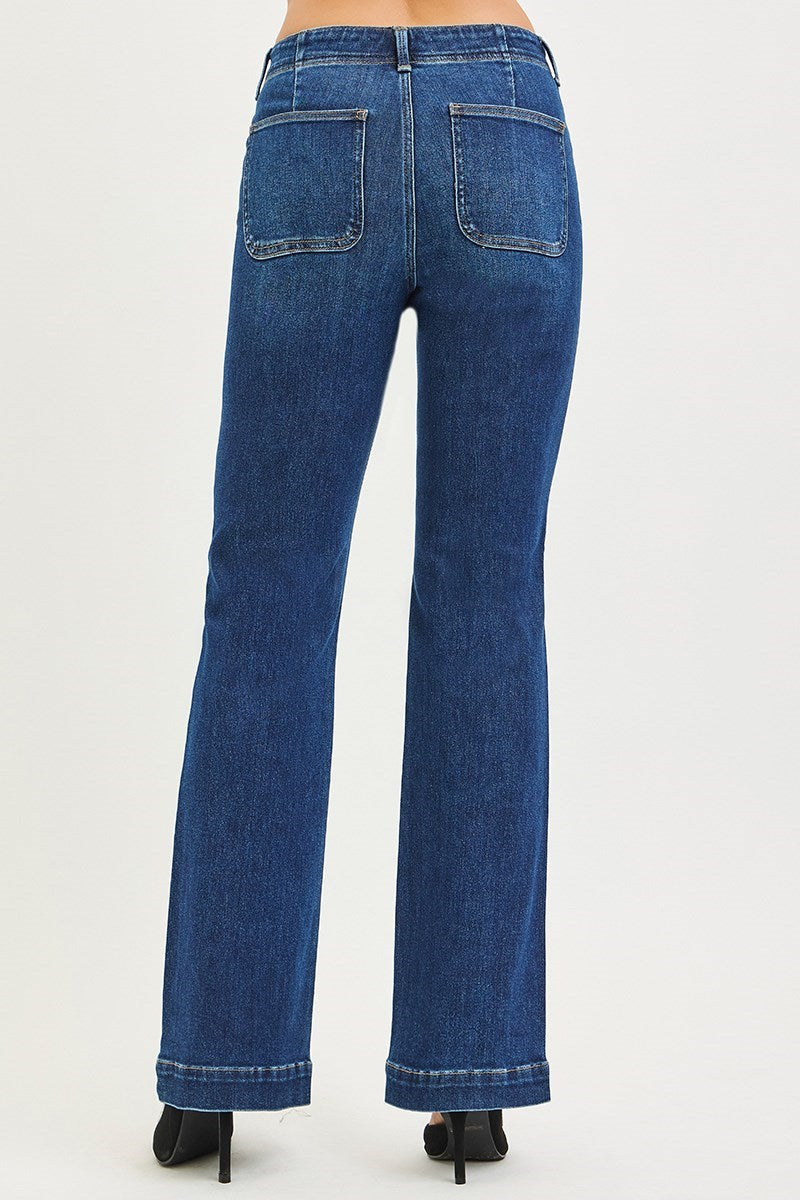 TC High Rise Bootcut Jeans