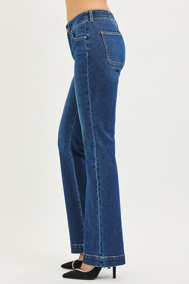 TC High Rise Bootcut Jeans