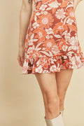 Retro Vibes A-Line Mini Dress