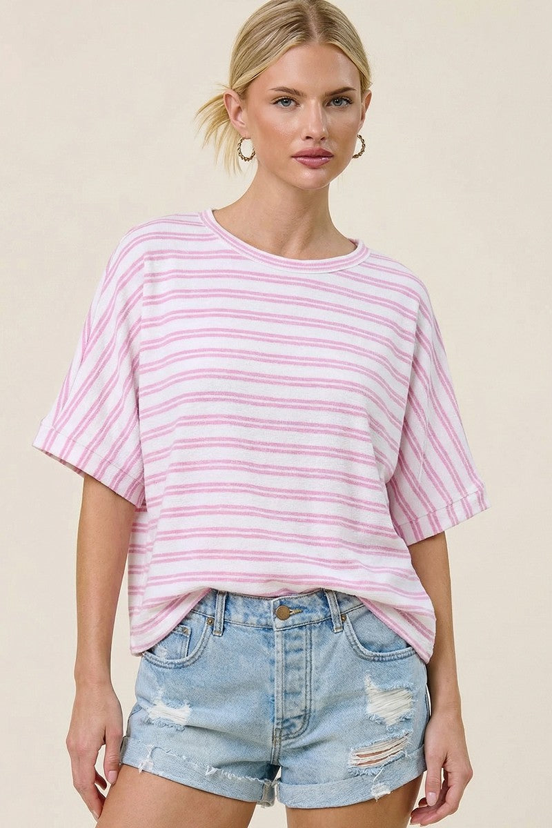 Striped Terry Cloth Set