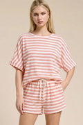 Striped Terry Cloth Set
