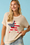 Outerwear & Sweater-Knit Sweater Cream