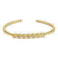 Touch of Sparkle Delicate Cuff Bracelet