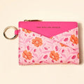 Luxe Pocket Wallet–Poppin' Petals Hot Pink