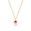 Delivering Joy | Enamel Santa Pendant