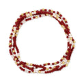 Stretch Seed Bead Game Day Bracelets