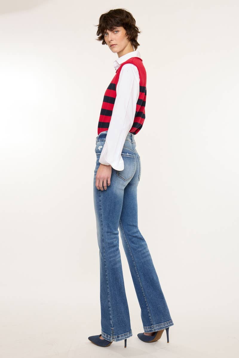 KAN CAN EDEN MID RISE BOOTCUT-KC20119M